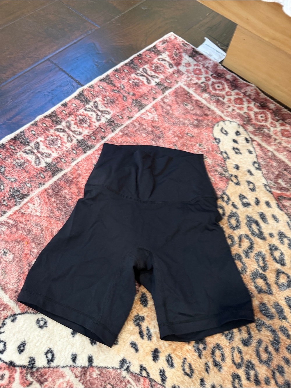 lululemon athletica Black High-Waist Performance Shorts